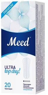 Прокладки ежедневные Meed Ultra Top Dry 20 шт