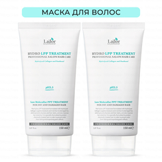 Маска для волос LADOR Eco Hydro LPP Treatment восстанавливающая и увлажняющая 2 шт по 150