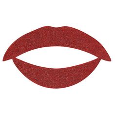 Наклейки для губ Erotic Fantasy Sexy Lips Красный блеск