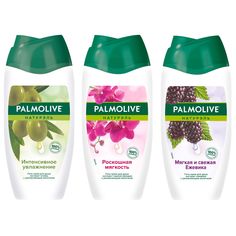 Гель Palmolive Naturals Интенсивное увлажнение Роскошная мягкость Ежевика 3шт 250мл