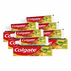 Комплект Colgate зубная паста Прополис и Алоэ 100 мл х 6 шт