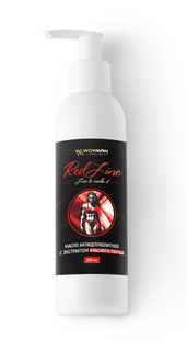 Масло массажное антицеллюлитное с красным перцем WowMan REDLine Oil Massage