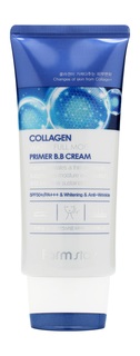 Увлажняющий ВВ-крем FarmStay с коллагеном Collagen Water Full Moist Primer BB Cream, 50 г No Brand