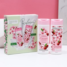 Набор Чистое счастье Расцветай гель для душа 250 мл и шампунь 250 мл