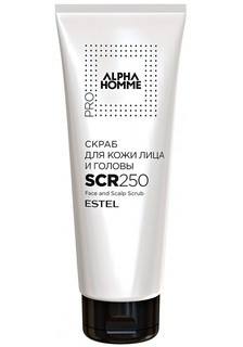 Скраб для кожи лица и головы ESTEL ALPHA PRO 250 мл