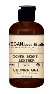 Гель для душа Unisex VEGAN.Love.Studio Tonka Beans, Leather (Delta parfum), 300 мл Дельта Парфюм