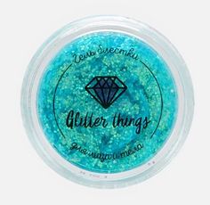 Гель-блёстки Glitter things для лица и тела, Голубая лагуна, 5 мл