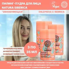 Пилинг-пудра NATURA SIBERICA Обновляющая 35г 3 шт