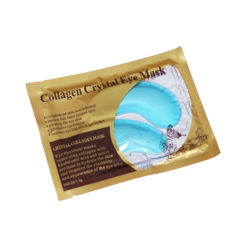 Патчи гидрогелевые для глаз Collagen Crystal, синие