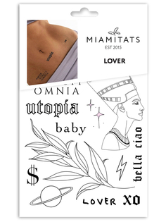 Тату переводные Miamitats Lover