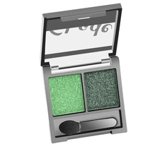 Тени для век Farres cosmetics Shade 2-х цветные №06 Салатовыйхвойно-зеленый