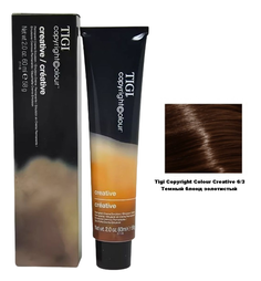 Крем-краска для волос TIGI Copyright Сolour Creative 6/3 темный блонд золотистый 60 мл