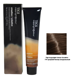 Стойкая крем-краска средний блонд натуральный Tigi Copyright Сolour Creative 7,0 60 ml