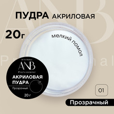 Акриловая пудра ANB Professional для ногтей №1 прозрачный 20 г