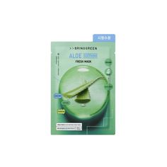 Маска тканевая для лица Bring Green Aloe Soothing Fresh Mask с экстрактом алоэ 20 г