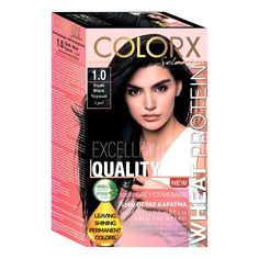 Краска для волос Color-X 1.0 Черный 115 мл