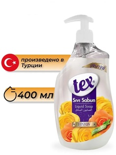 Жидкое мыло для рук с дозатором TEX Лосьон 400 мл