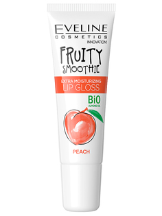 Блеск для губ Eveline Cosmetics Fruity Smoothie экстраувлажняющий Peach