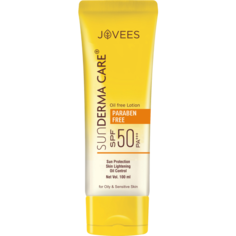 Лосьон Jovees солнцезащитный для лица Sun Derma Care SPF 50 PA+++ 100 мл