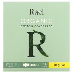 Ежедневные прокладки Rael из органического хлопка, 14 шт