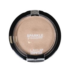 Тени для век Layla Cosmetics сияющие Sparkle Eyeshadow Бежевый