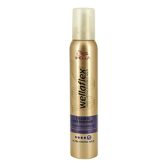 Мусс Wella Wellaflex объем для тонких волос суперсильная фиксация 200 мл