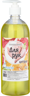 Жидкое мыло для рук Edem Цитрус 1 литр