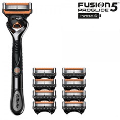 Бритвенный станок Gillette Fusion 5 ProGlide Power, 8 сменных кассет