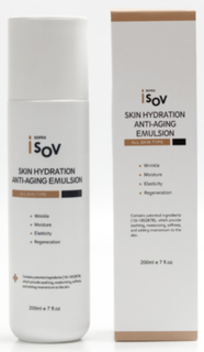 Увлажняющая антивозрастная эмульсия Isov Sorex Skin Hydration anti-aging emulsion 200мл