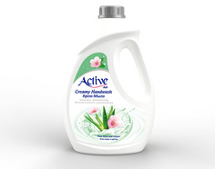 Жидкое крем-мыло ACTIVE с витамином B5 Алоэ вера и лотос 2л