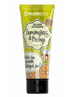 Крем SUPERTAN Lemongrass & Orange для загара в солярии без бронзаторов, 150 мл