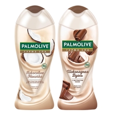 Набор гелей для душа Palmolive Гурмэ СПА Кокосовое молочко и Шоколадная Вуаль по 250 мл