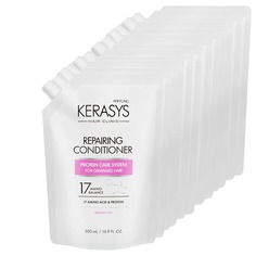 Кондиционер для волос KeraSys Восстанавливающий запасной блок 500мл 12 шт