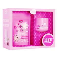 Косметический набор для тела 7 Days My beauty week Luv Cherry Much для женщин 2 предмета
