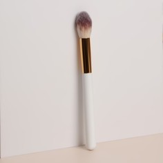 Кисть для макияжа «White», 18 см, цвет белый Queen Fair