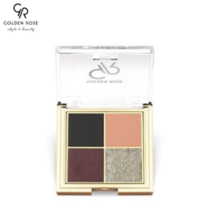 Тени Для Век Golden Rose Серии Quattro Eyeshadow Palette 01 Midnight Kiss