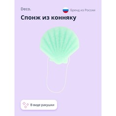 Спонж из конняку Deco Clean seashell