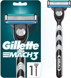 Бритвенный станок Gillette Mach3 3 лезвия 1 сменная кассета