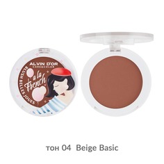 Румяна Для Лица Blush Belles Joues Alvin Dor A La French Тон 04 Beige Basic