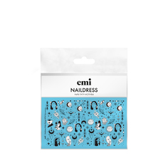 E.Mi, Слайдер-дизайн №96 Тату-мотивы Naildress Slider Design EMI