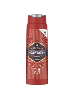 Гель для душа и шампунь Old Spice Captain 2в1 мужской, 300 мл