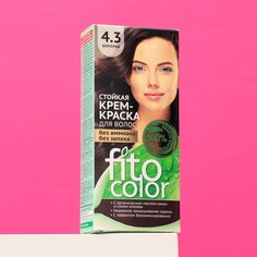 Стойкая крем-краска для волос Fitocolor, тон шоколад, 115 мл (2 шт) No Brand