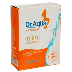 Соль морская Dr. Aqua ароматная Пихта Тонус, 500 гр No Brand