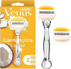 Женский станок Gillette Venus&Olay ComfortGlide + 2 сменные кассеты