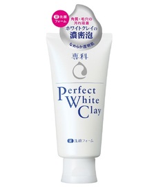 Очищающая пенка для умывания Senka Perfect White Clay на основе белой глины 120 г Shiseido