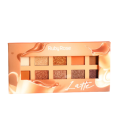 Палетка теней для век «Latte», Ruby Rose, 10 оттенков