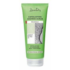 Скраб для тела Dzintars Melnsils Exfoliating Shower Scrub очищение 200 мл