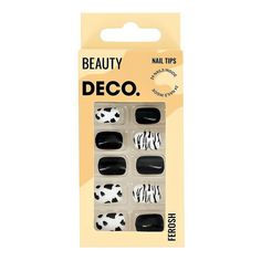 Накладные ногти deco Ferosh Animal Print с клеевыми стикерами