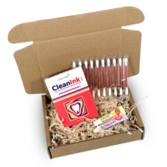 Индикатор зубного налета Clean-baby палочки, 20 шт, Зубные пасты Clean-baby, 2 шт по 5 мл