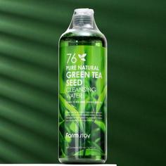 Очищающая вода FarmStay Green Tea Seed с экстрактом зеленого чая, 500 мл